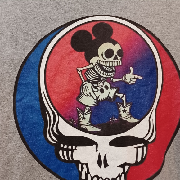 Grateful Dead Mickey Skelton Tee Shirt XL Vintage - Picture 4 of 5